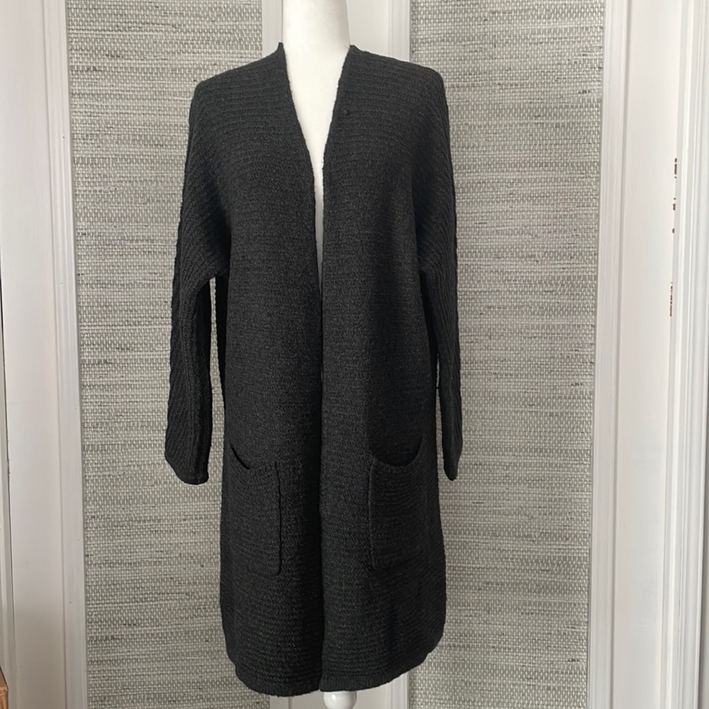 Mossimo long cardigan. Dark grey